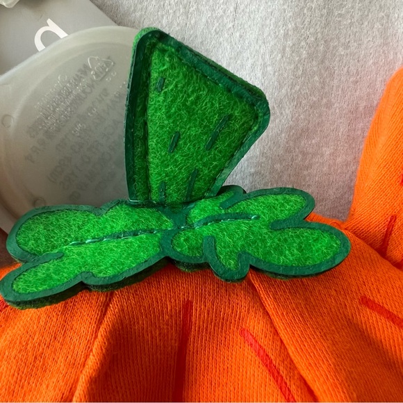 Disney Baby Mickey Mouse Pumpkin Infant Beanie Hat Orange - Picture 4 of 7